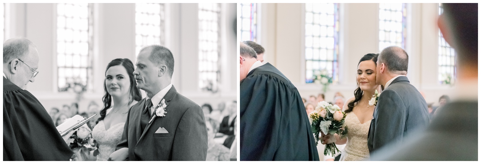 father giving bride away, atlanta ga wedding photographer