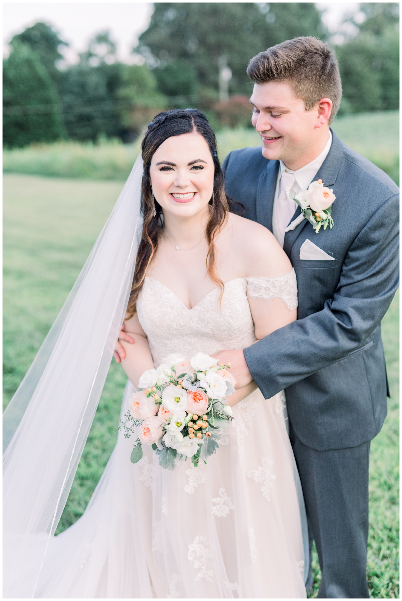 bride and groom laughing, atlanta ga wedding photographer