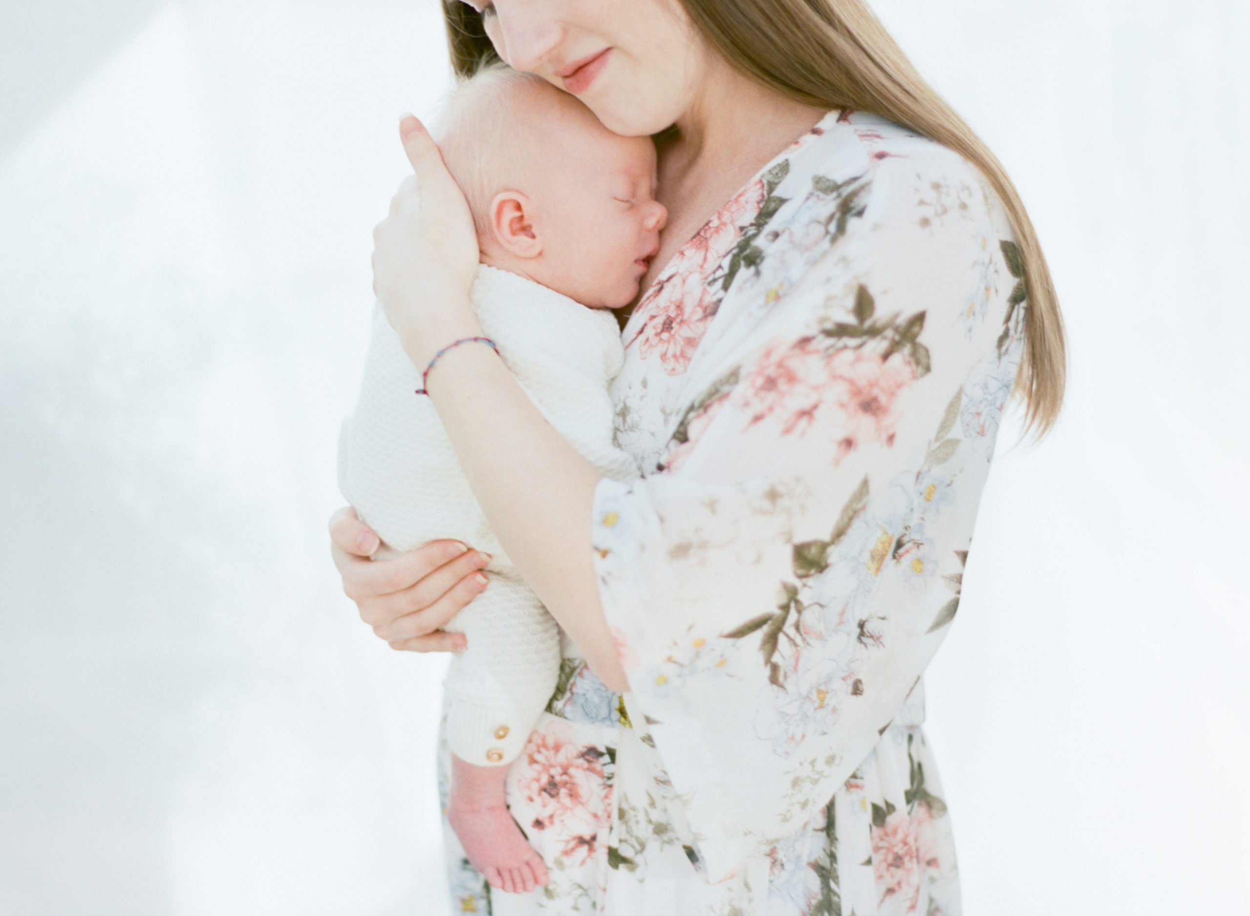 cover image for greenhouse newborn session